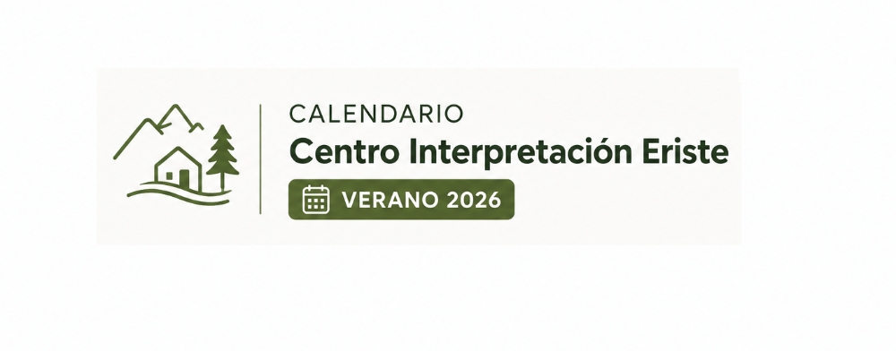 Imagen Calendario Centro Interpretación Eriste verano 2026