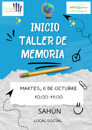 Imagen TALLER DE MEMORIA